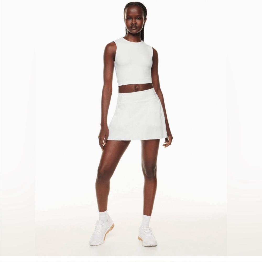 Aritzia tna White Tennis Skort skirt new with tags serve